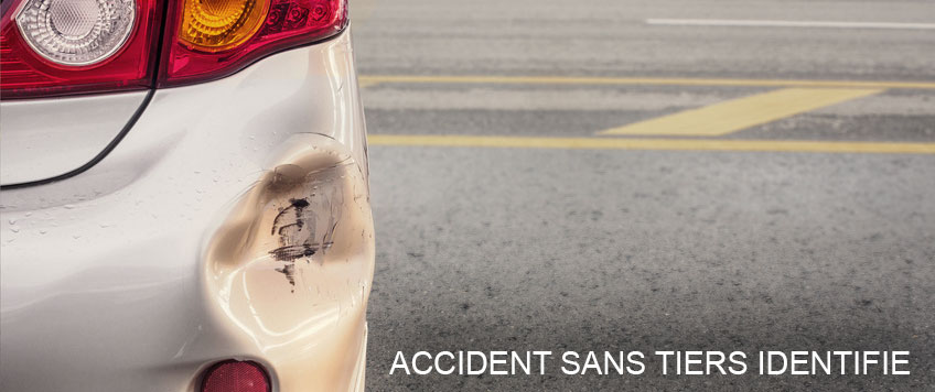 accident sans tiers identifié et assurance auto